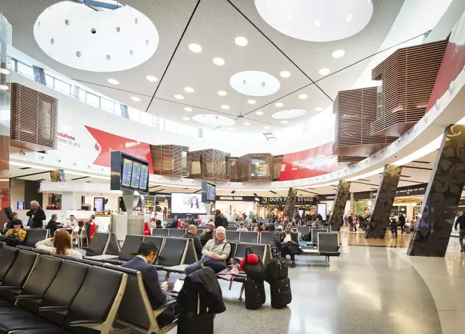 An airport that opens the city up to tourists
