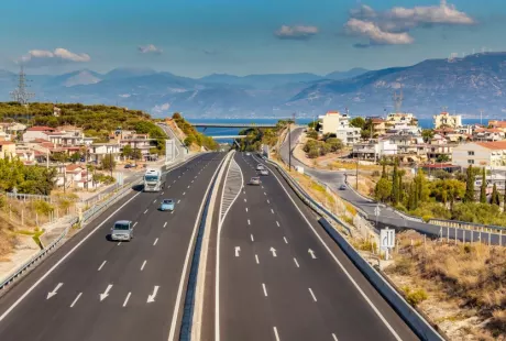 Athens-Corinth-Patras highway