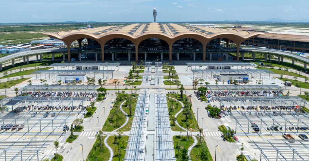 Techo International Airport in Phnom Penh Copyright: OCIC/CAIC